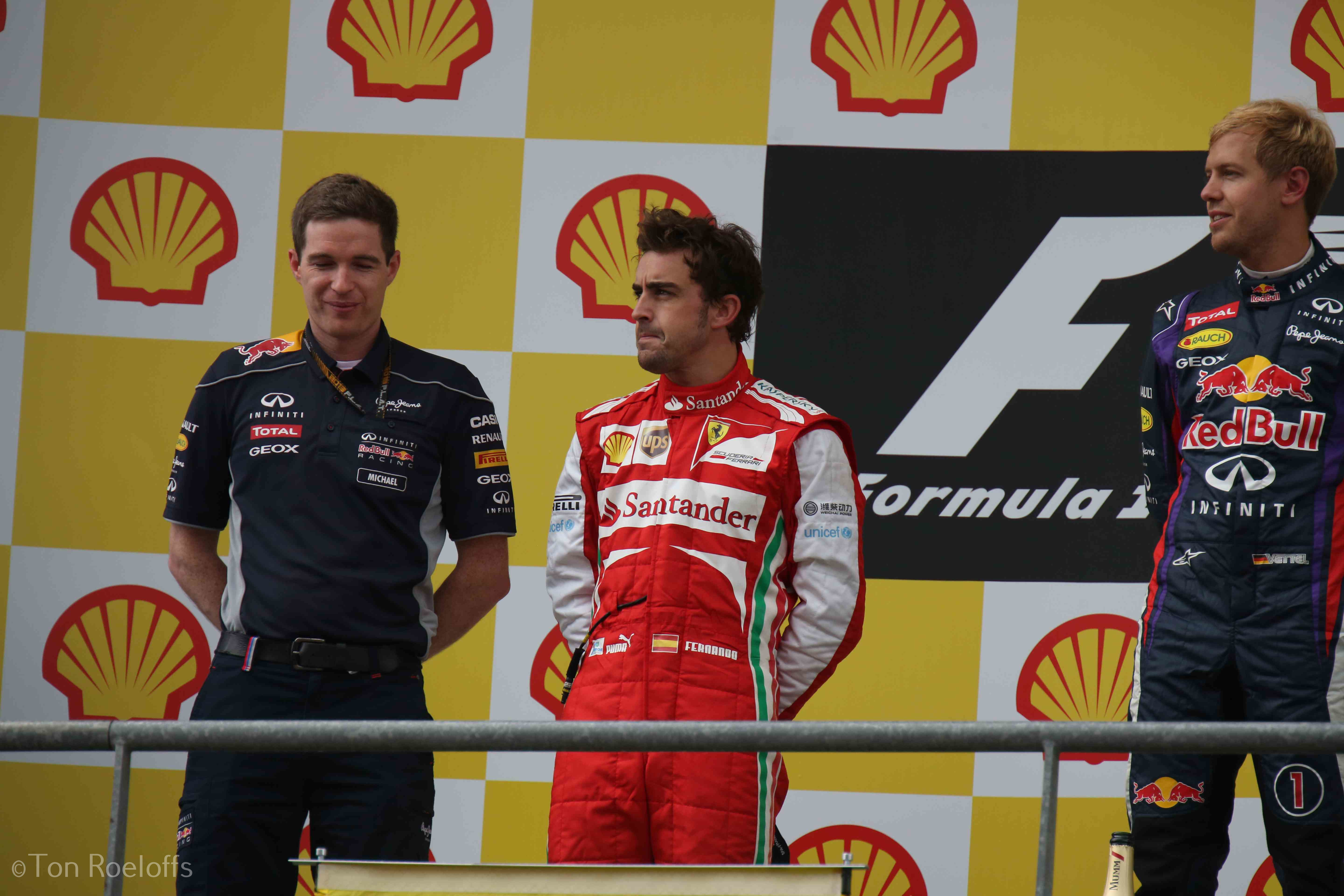 Vettel rechte stuk